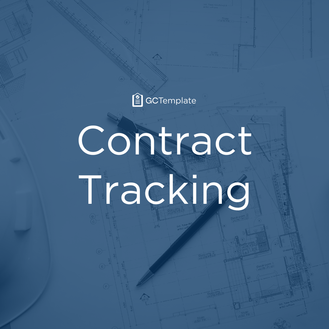 Contract Tracking Template