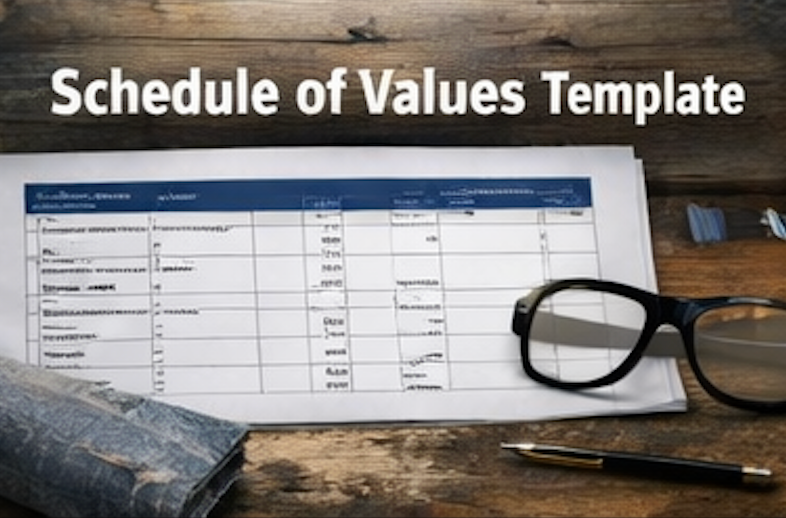 Schedule of Values Template